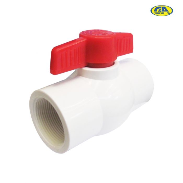 LLAVE DE PASO PVC DE 1/2 C&A