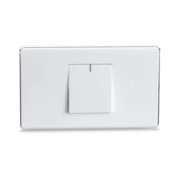 INTERRUPTOR CRAUNOT X 1 BLANCO GRANDE /