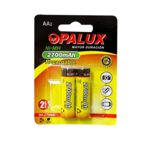 PILAS RECARGABLES AA OPALUX / DH-2700AA