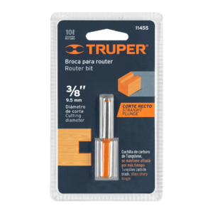 FRESA RECTA 2 FILOS 3/8X1 TRUPER / 11455