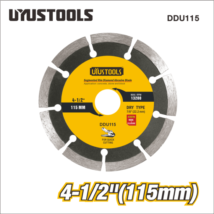 DISCO CONCRETO 4 UYUS / DDU115