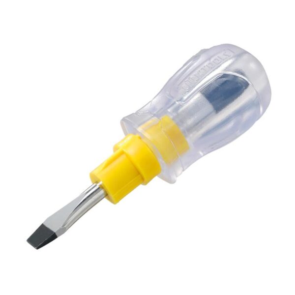 DESARMADOR CHATO TRANSPARENTE