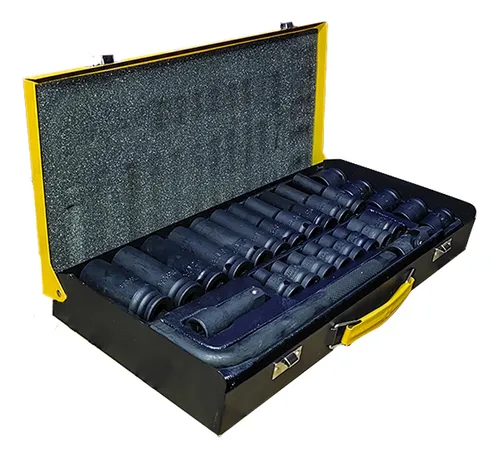 JUEGO DE DADOS TUBULARES X 24 MALETA