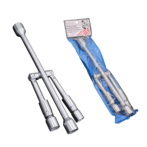LLAVE DE RUEDA PLEGABLE BOLSA AZUL /