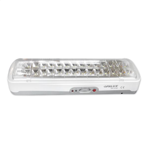 LAMPARA DE EMERGENCIA CUADRADA 30LED OPALUX / OP-2195