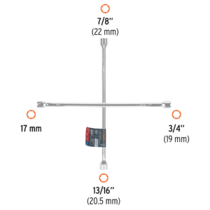 LLAVE DE RUEDA 20 TRUPER / 15481