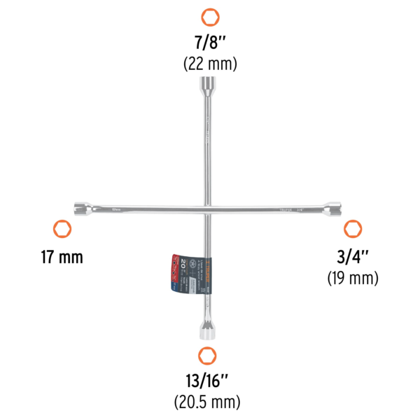 LLAVE DE RUEDA 20 TRUPER / 15481