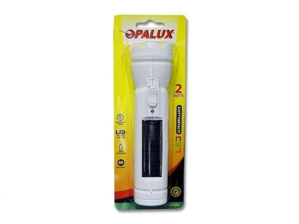 LINTERNA Y LAMPARA LED 2W C/PANEL REC OPALUX / OP-4213PL