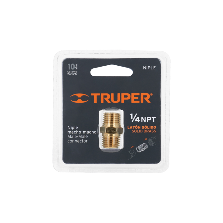 NIPLE LATON 1/4 TRUPER / 19024