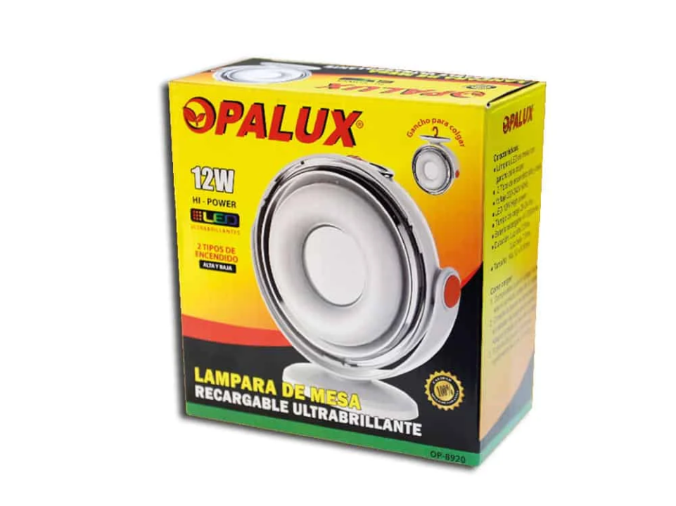 LAMPARA DE MESA LED 12W OPALUX / OP-8920