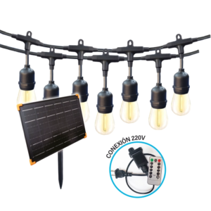 GUIRNALDA SOLAR 12 MT C 10 FOCOS