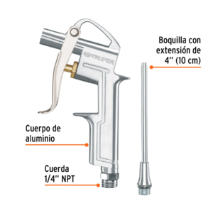 PISTOLA SOPLETEADORA AIRE TRUPER / 19235