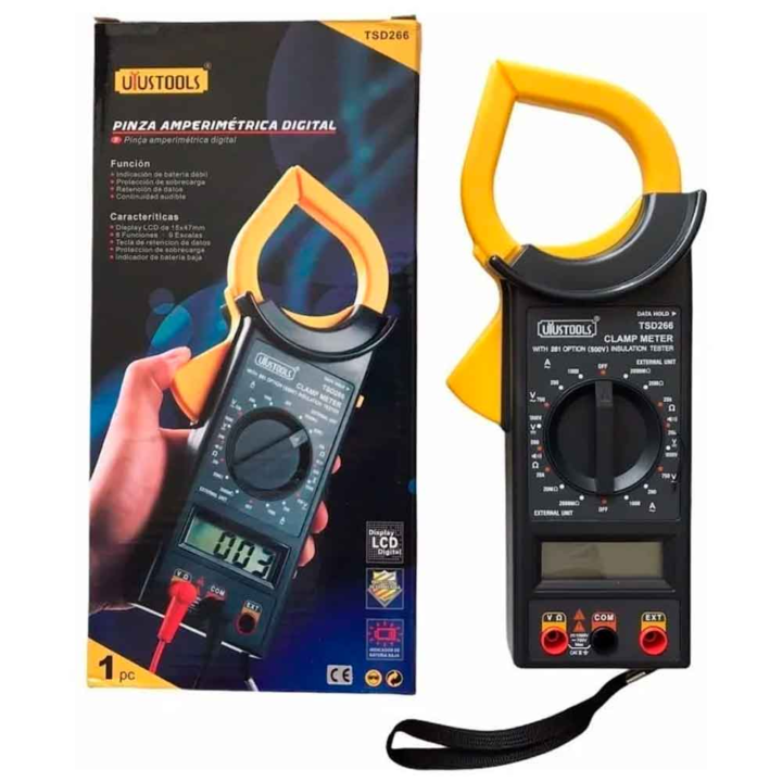PINZA AMPERIMETRICA PEQUEÑA UYUS TSD306