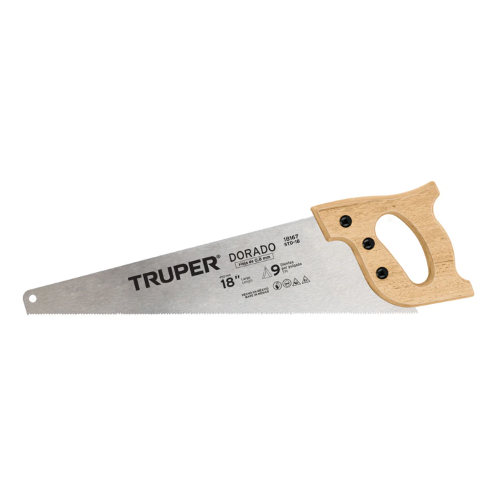 SERRUCHO TRUPER 18 MANGO MADERA