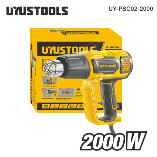 PISTOLA DE CALOR 2000 W UYUSTOOLS