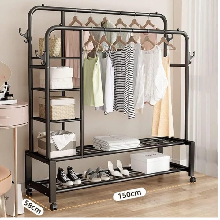 ORGANIZADOR DE ROPA 2 NIVELES YP-618