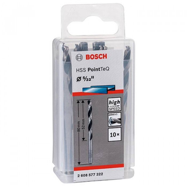 BROCA HSS-G X 10UND 4MM 5/32 BOSCH /