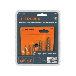 EXTRACTOR DE PERNOS X 5 TRUPER / 14512