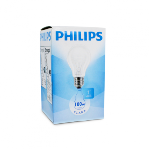 FOCO INCANDESCENTE 100W PHILLIPS X 10 UND