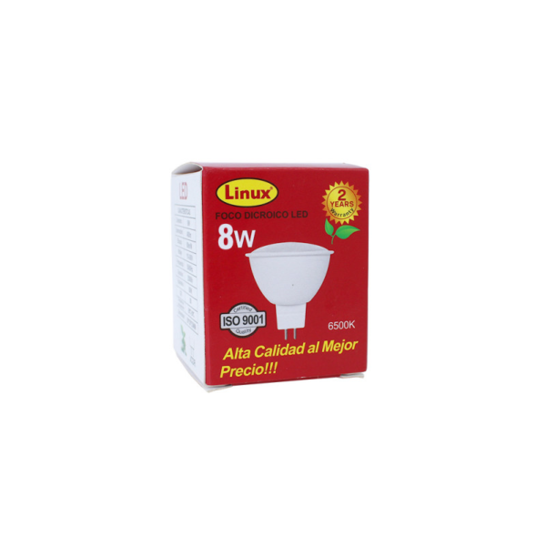 FOQUITO DICROICO 8W LINUX /