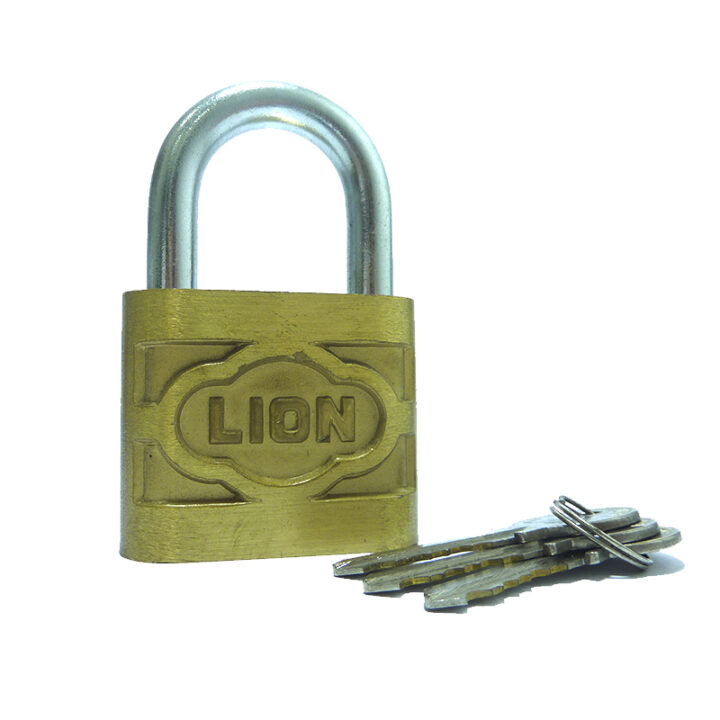 CANDADO DORADO MS LION 50