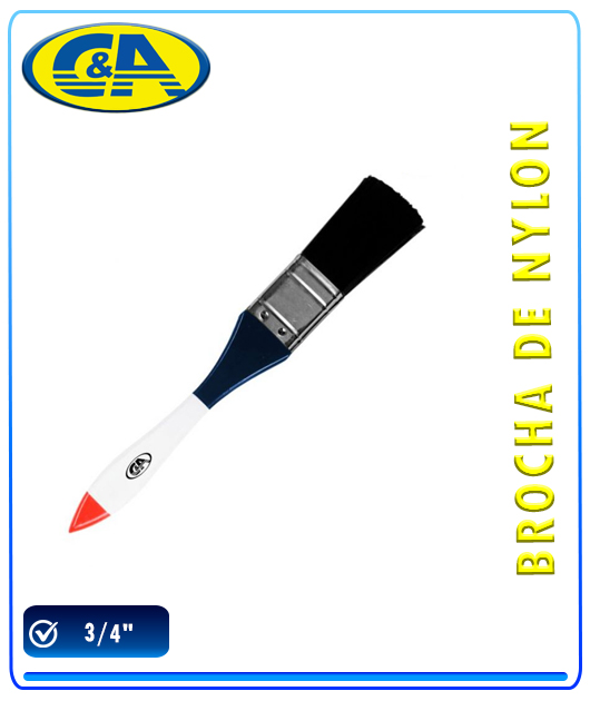 BROCHA DE NYLON C&A 3/4 / 140045
