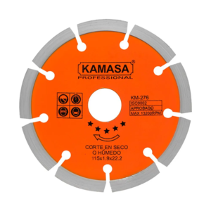 DISCO CONCRETO NARANJA 4 KAMASA