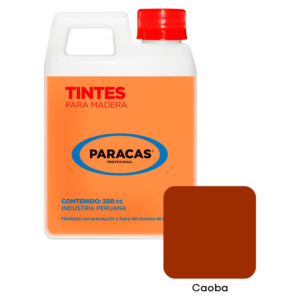 TINTE CAOBA PARACAS 1/4 LT