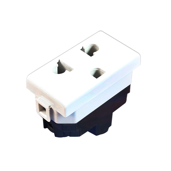 DADO TOMA C/LINEA TIERRA X 1 OPALUX / BM106