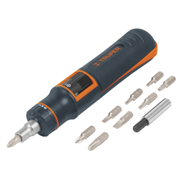DESARMADOR RACHET PUNTAS CAMBIABLES TRUPER / 14145