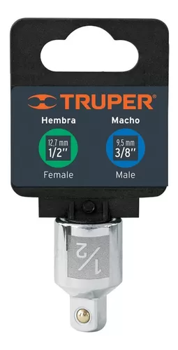 DADO ADAPTADOR DE 1/2 A 3/8 TRUPER / 13422