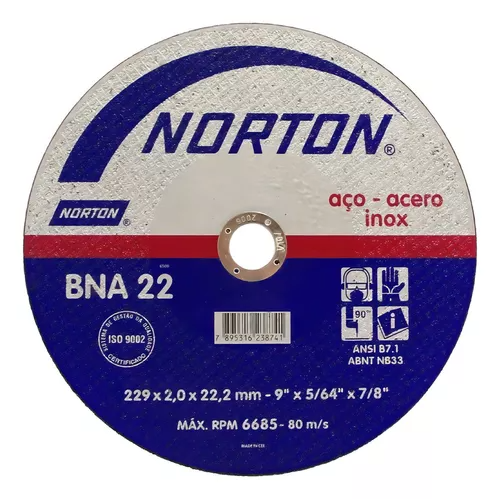DISCO NORTON BNA22 9 X 5/64 /