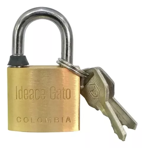 CANDADO BRONCE GATO 30