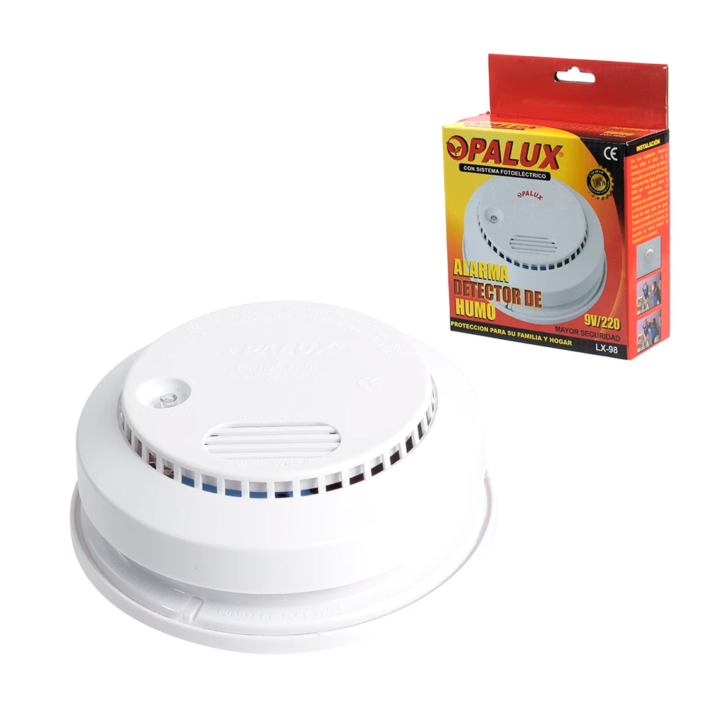 DETECTOR DE HUMO OPALUX 9V OPALUX / LX-98/220V