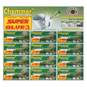 SUPER GLUE VERDE X CAJA 24 BLISTER