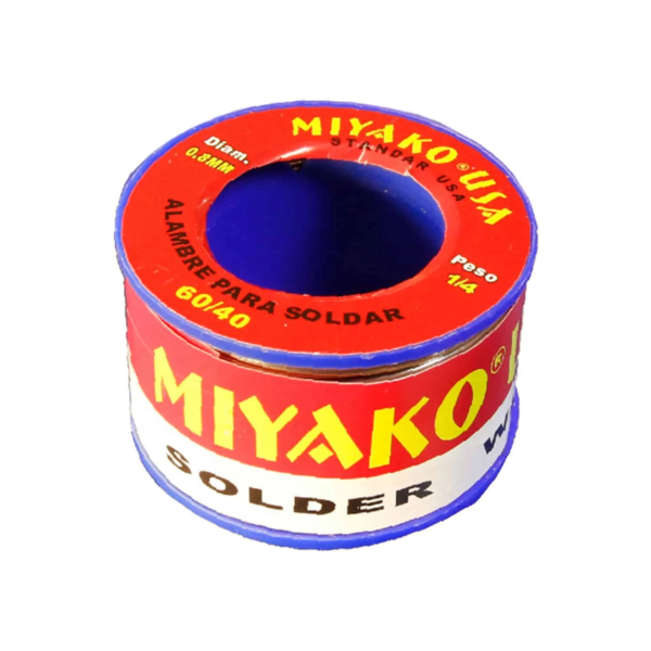 CARRETE DE SOLDADURA MIYACO 0.8 1/4LIBRA / SR-60/0.8(1/4L)