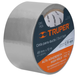 CINTA GRIS TRUPER DUCTAPE 12586 10 MT