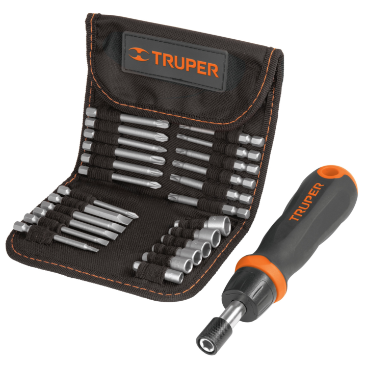 DESARMADOR RACHET 26 PUNTAS TRUPER / 18219