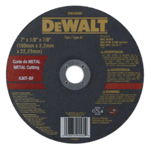 DISCO CORTE DEWAL 4 NEGRO