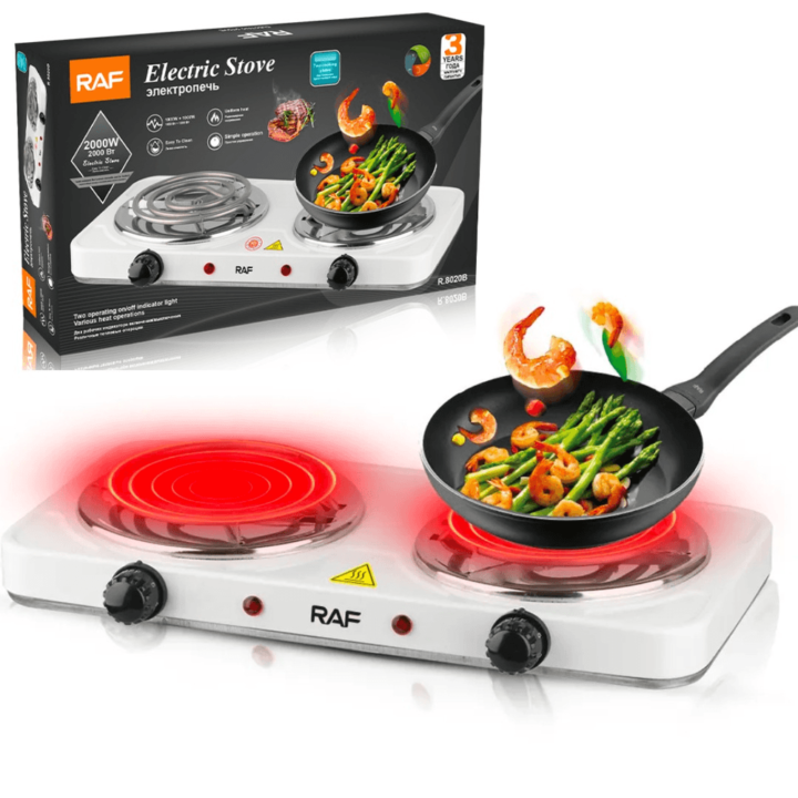 COCINA ELECTRICA RAF 2 HORNILLAS