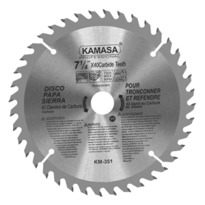 DISCO MADERA 7X40 KAMASA