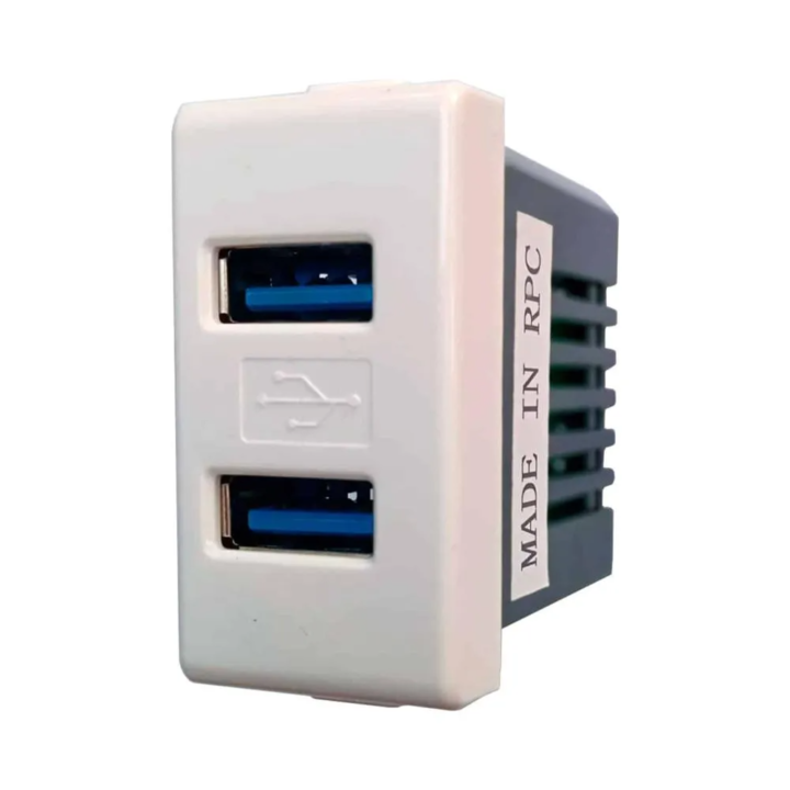 DADO USB DOBLE OPALUX / BM125