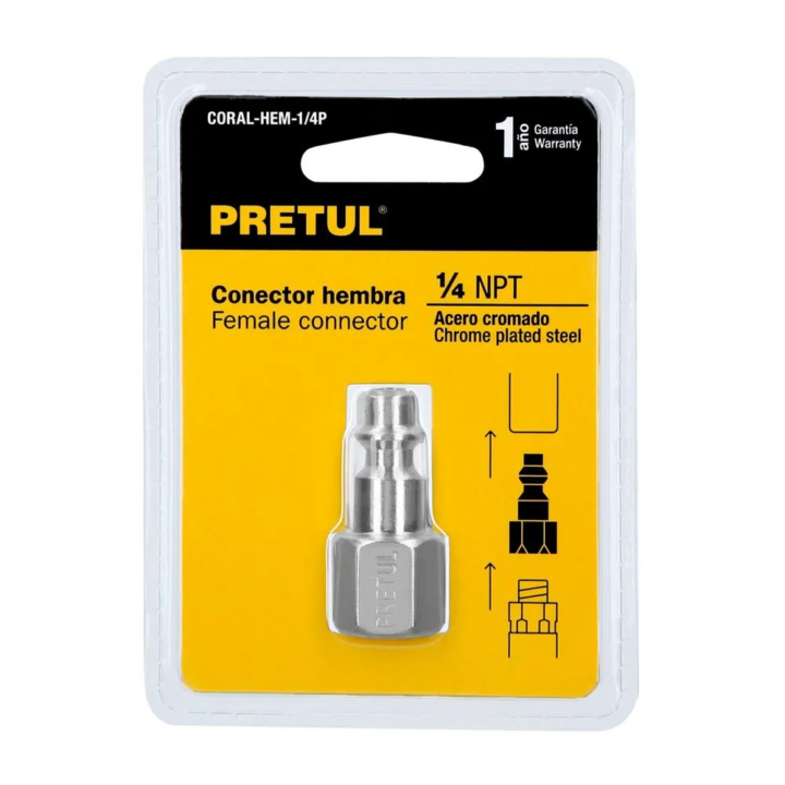 CONECTOR HEMBRA PRETUL / 27022