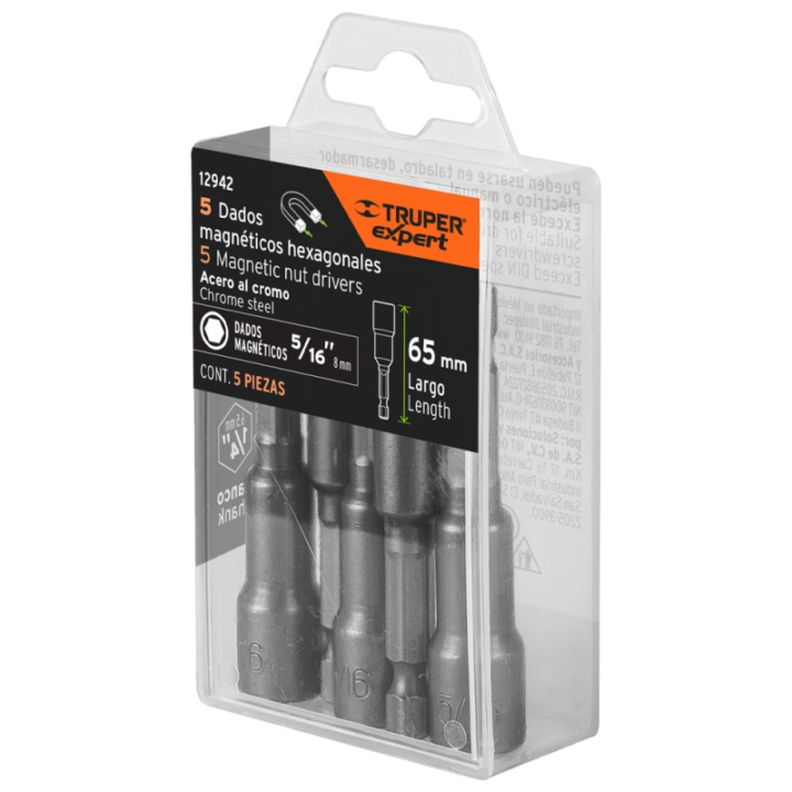 DADO MAGNETICO 5/16 X 5 TRUPER