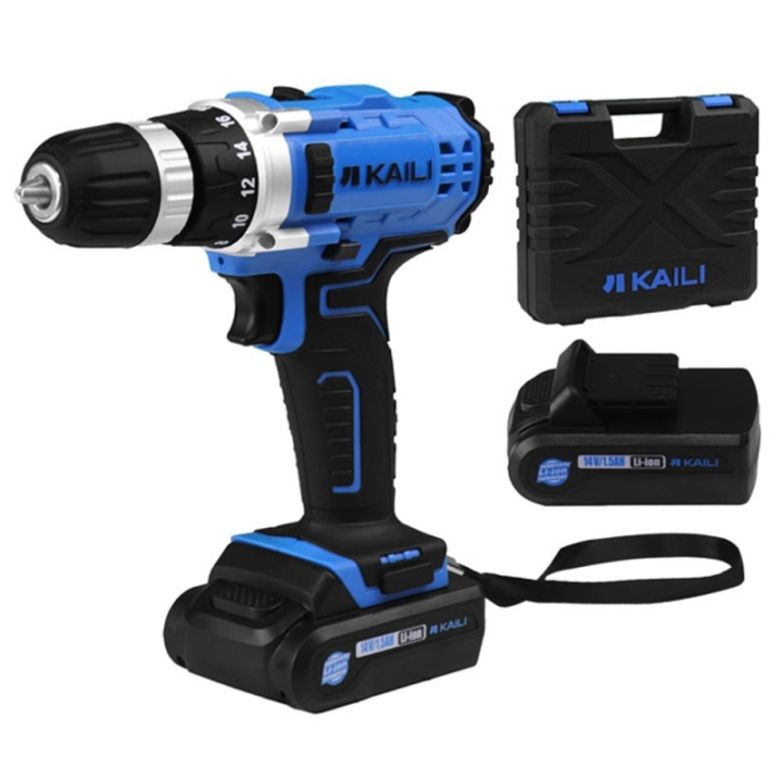 TALADRO INALAMBRICO 14V KAILI