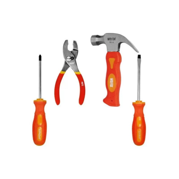 JUEGO DE HERRAMIENTAS X4 WOLFOX /