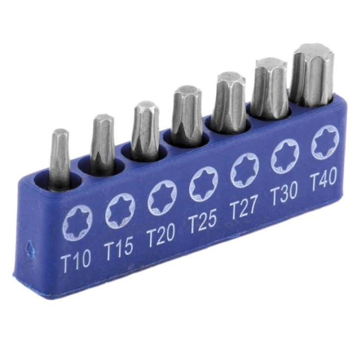 JUEGO DE PUNTERAS TORX TOOLCRAFT