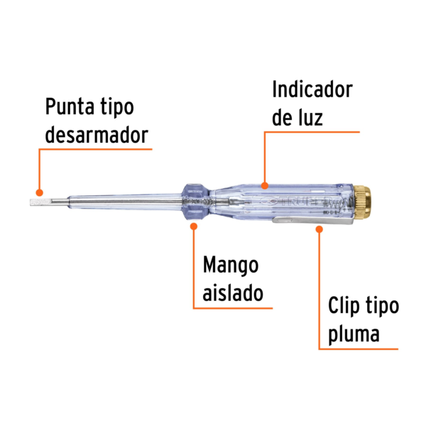 PROBADOR DE CORRIENTE ALTERNA 14 TRUPER / 13988