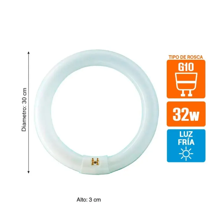 FLUORESCENTE CIRCULAR 32W PHILLIPS /