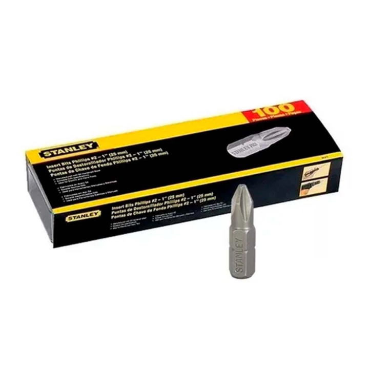PUNTA PARA TALADRO 1¨ X 100 PH2 STANLEY / 68-077